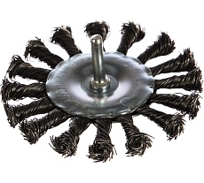 Щетка для дрели (100 мм; 0.5 мм) Сибртех 744327