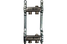 Коллектор из нержавеющей стали для радиаторной разводки STOUT 2 выхода SMS 0923 000002