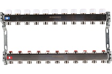 Коллектор из нержавеющей стали Rommer без расходомеров, 11 выходов Rms-3200-000011 RG0091LAMPEKNE