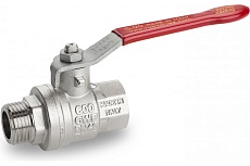 Шаровой кран RUB 2" DN50 PN40, ВР-НР, серия MILANO (S.90), ручка S90I20