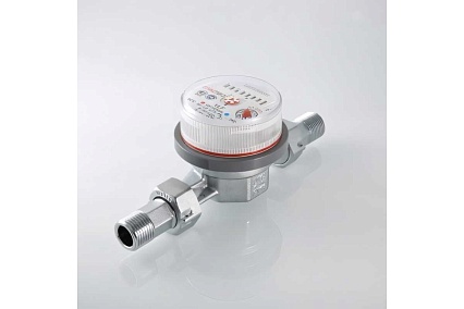 Комплект Valtec _2 VI7 Водосчетчик унив., квартирный, до +90 С, 1,5м3, 1/2", 110 мм VLF-15U + Фильтр универсальный вн.-вн. 1/2 VT.386.N.04 VT.VI7.K2.VLF.386