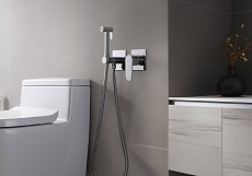 Смеситель Aquatek Оберон AQ1220CR с гигиеническим душем, хром
