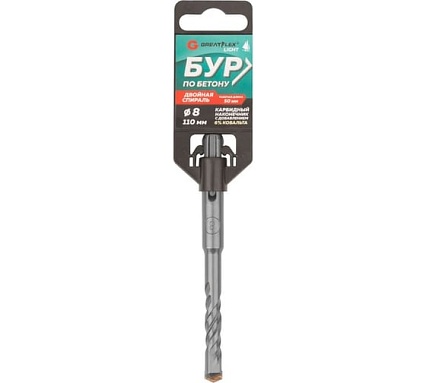 Бур по бетону Light SDS-Plus, 8x110 мм Greatflex 56-8110