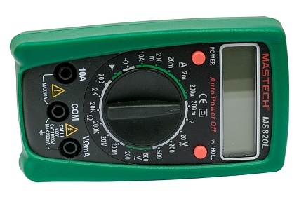Карманный мультиметр Mastech MS820L 00-00007409