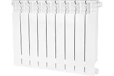 Биметаллический радиатор STOUT Space 500 9 секций, нижнее правое подключение SRB-0320-050009 RG008UKOEJT0L1