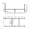 Каркас Am.Pm X-Joy W00A-175-075W-R 175x75 см