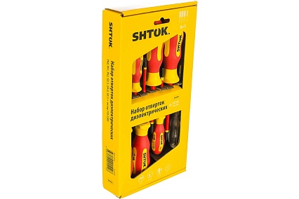 Набор диэлектрических отверток SHTOK 09330