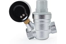 Редуктор давления PROFACTOR мембранный, с манометром, 1/2&quot; PF PRV 253G