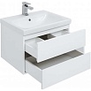 Мебель для ванной Aquanet Беркли 60 см белый/дуб рошелье