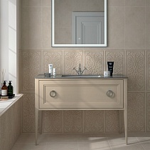 Тумба с раковиной Kerama Marazzi Plaza Classic 120 см, 1 ящик, капучино