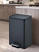 Ведро WeltWasser WW GOLF BL 17L черный матовый 10000013414