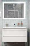 Мебель для ванной Art&Max Family 90 см подвесная, Bianco Lucido