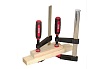 Струбцина WOODWORK из ковкого чугуна, F-образная, 300x80 мм, усилие прижима до 270 кг din5117 FCB-3080