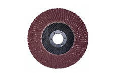 Круг лепестковый торцевой коричневый (115х22,2 мм; Р120) АТАКА 680730