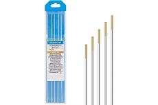 Электрод вольфрамовый золотой WL-15 4.0 мм, 5 шт Solaris WM-4527