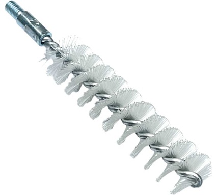 Щетка ерш Lessmann Д20x80x115мм М6, PA 0,35мм 500820