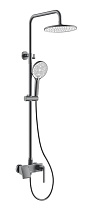 Душевая стойка Black&White Gravity GL-9103-GM оружейная сталь