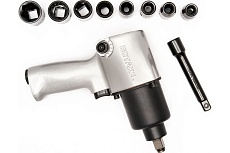 Пневматический гайковерт Rossvik 1/2&quot;, 700 Hм, с набором головок RT-5268K