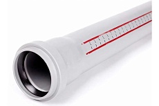 Канализационная труба Ostendorf белая, 40x150 мм 559060