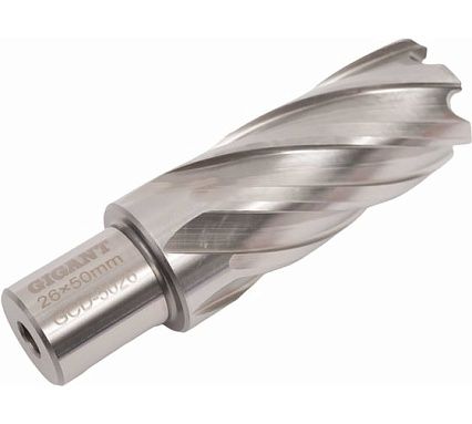 Сверло корончатое HSS, L=50 мм, d=26 мм Gigant GCD-5026