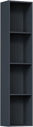 Шкаф-пенал Allen Brau Paris 35 см открытый, антрацит матовый 1.360006.AM