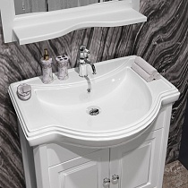 Мебель для ванной Opadiris Брунелла 65 см белый матовый
