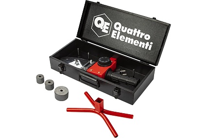 Сварочный аппарат для пластиковых труб Quattro Elementi ST-850 850 Вт, насадки 20-32 мм, кейс 793-329