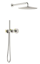 Душевой набор Timo Saona SX-2359/13SM никель