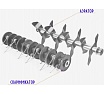 Бензиновый скарификатор-аэратор HAITEC ширина обработки 40 см, 6,5 л.с. HT-VS40