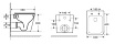 Комплект Weltwasser 10000006511 унитаз Gelbach 004 GL-WT + инсталляция + кнопка Amberg RD-CR