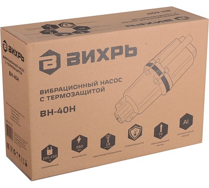 Вибрационный насос Вихрь ВН-40Н 68/8/12