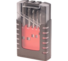 Набор машинных метчиков Bucovice Tools М3-М12, HSS 105001