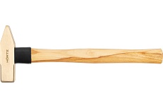 Молоток HORTZ сл. 0.4 кв/боек сплав AlCu искробезопасный с дер. рукояткой HOR 1098246