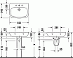 Раковина Duravit D-Code 65