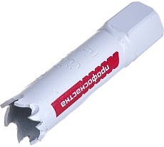 Коронка биметаллическая крупный зуб (14 мм, 38 мм, HSSE, М42) №001 Профоснастка 80101001