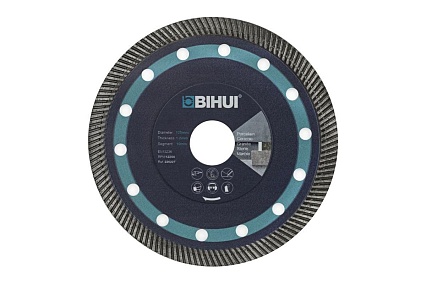 Диск алмазный SUPER THIN TURBO 115 мм BIHUI DCBN115