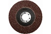 Круг лепестковый торцевой по нержавеющей стали КЛТ1 (125x22.23 мм; P60) Abraflex FLDH20INOX125P60