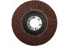 Круг лепестковый торцевой по нержавеющей стали КЛТ1 (125x22.23 мм; P60) Abraflex FLDH20INOX125P60