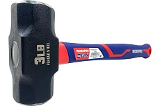 Кувалда WORKPRO с фибергласовой рукояткой, 1500 гр WP241032