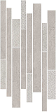 Декор Kerama Marazzi Ламелла серый светлый мозаичный 25х50.2 см, SBM009\SG4583