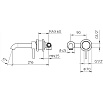 Смеситель для раковины Bossini Oki Z005302.030 хром