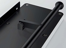 Держатель туалетной бумаги Aquatek Европа AQ4919MB черный матовый