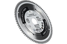 Диск пильный по алюминию, пластику Alucutter 216x30 мм, Z=80 TCG Diamond Industrial DIDA216Z80