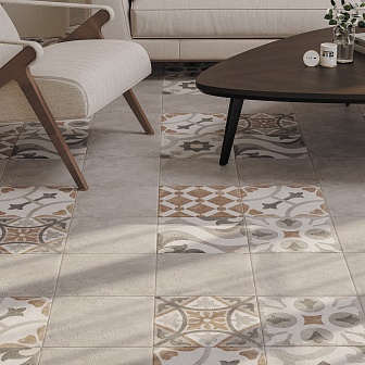 Керамогранит Cersanit Carpet коричневый 29,8х29,8 см, C-CP4A112D