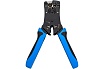 Обжимной инструмент Cabeus для RJ-45 (8р8с), RJ-11/12 (6р6с, 6р4с, 6р2с), 4р4с, 4р2с, профессиональный HT-N468B