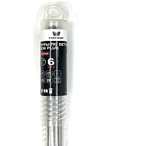 Бур по бетону МАНКОР 6x160 мм, SDS-plus, Х-тип 6.160.4P