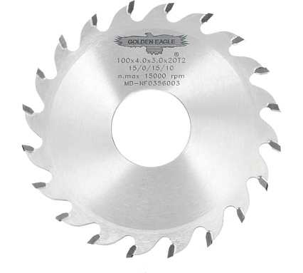 Диск пильный HW пазовый (100x30x4/3 мм; Z20 WZ) Golden Eagle TL00001338