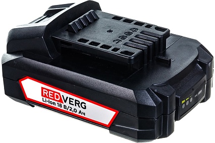 Аккумулятор Li-Ion 18 В, 2.0 Ач Redverg 6628351