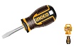 Плоская отвертка Ingco SL6.5, 38мм HSDSL6038