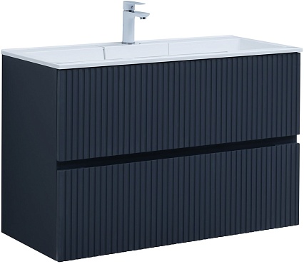 Тумба с раковиной Aquanet Джейн 100 см